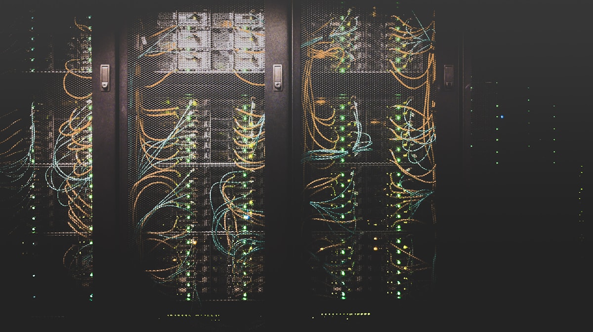 Modern data center server infrastructure supporting the Arcium ecosystem